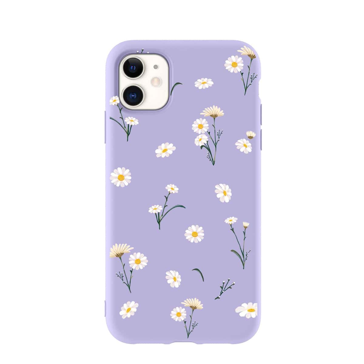 

Daisy Phone Case, Lilac purple