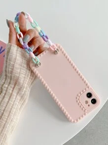 Hand Strap Phone Case - Pink - View 4