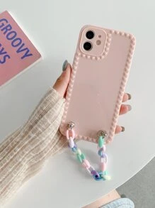 Hand Strap Phone Case - Pink - View 5