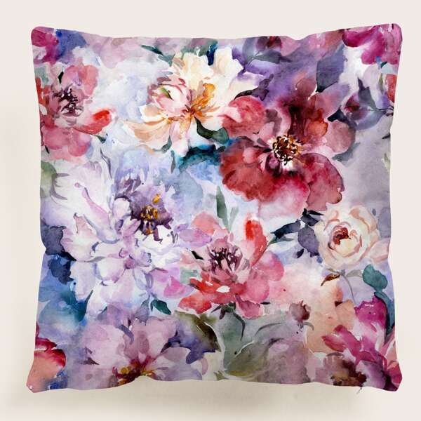 

Floral Pattern Cushion Cover Without Filler, Multicolor