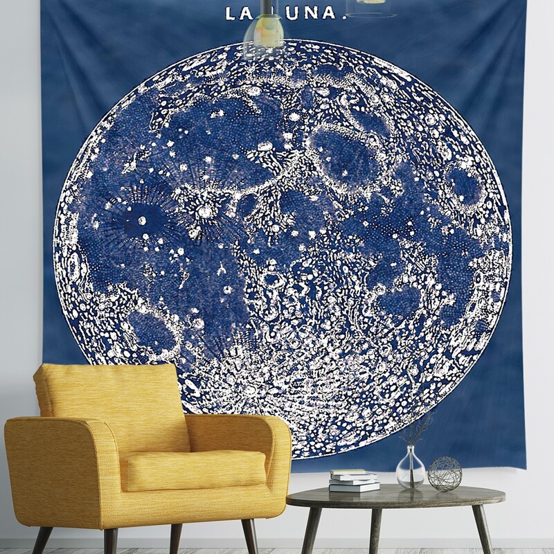

Planet Print Tapestry, Multicolor
