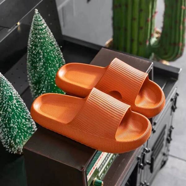 

Minimalist Shower Slides, Orange
