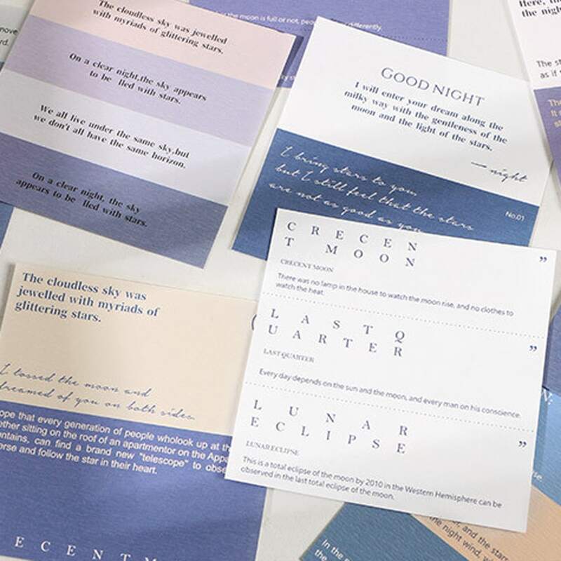 

10sheets Random Slogan Graphic Material Paper, Multicolor