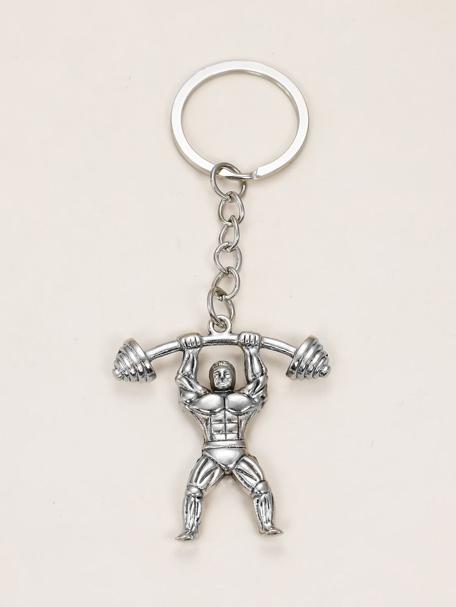 Bodybuilder Charm Keychain | SHEIN USA