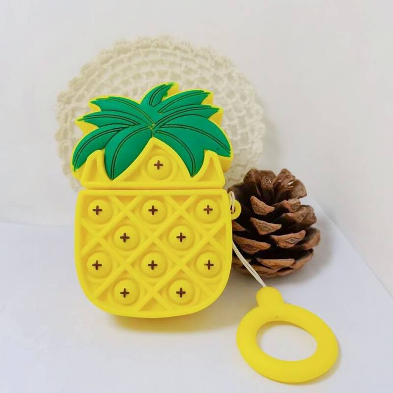 

Stress Relief Airpods Case, Yellow
