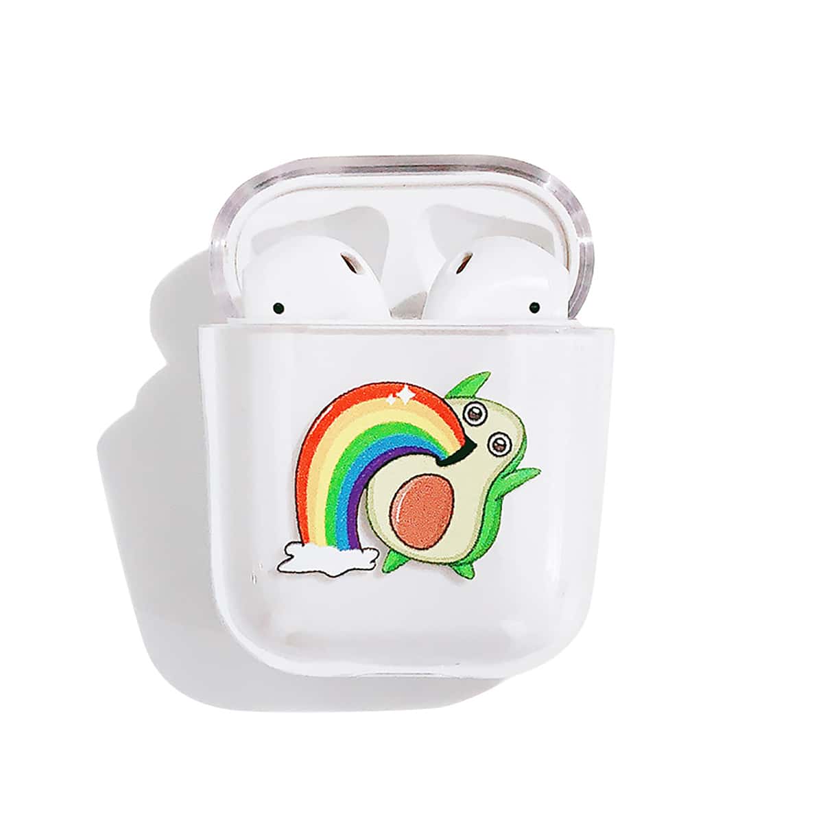 

Cartoon Graphic Airpods Case, Multicolor