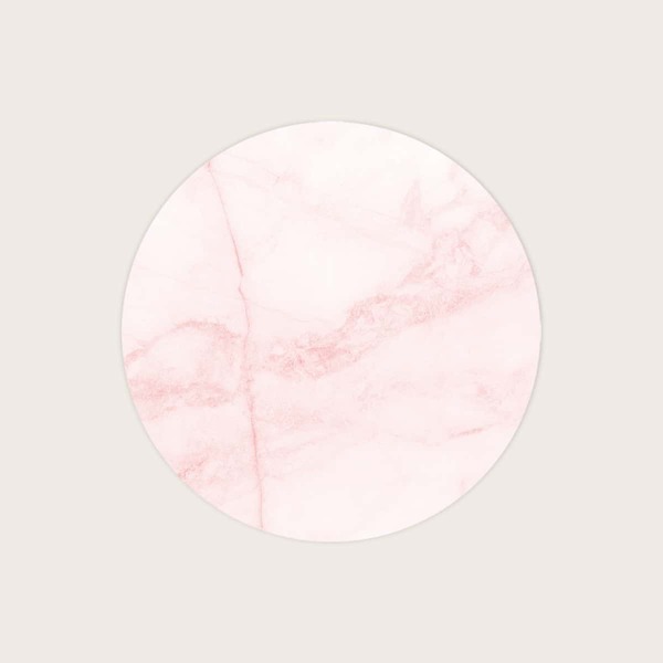 

Marble Pattern Round Mouse Pad, Multicolor