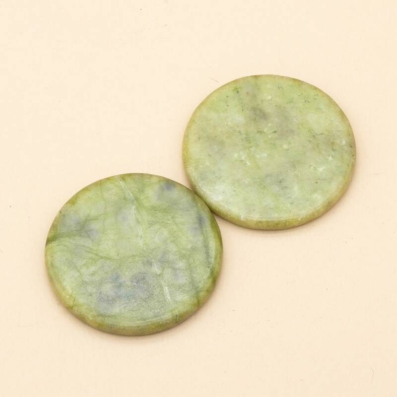 2pcs Round Massage Board, Mint green