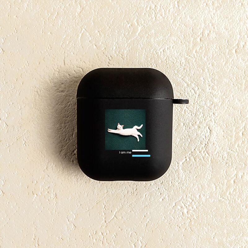 

Cat Print Airpods Case, Multicolor