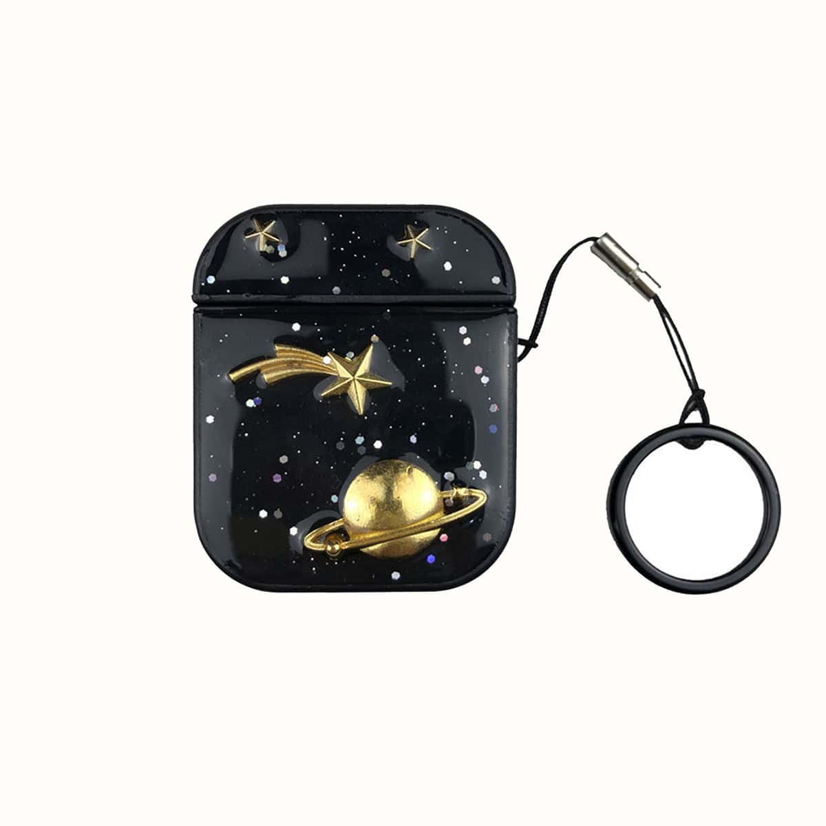 

Planet Decor Airpods Case, Black