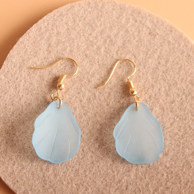 

Simple Drop Earrings, Blue