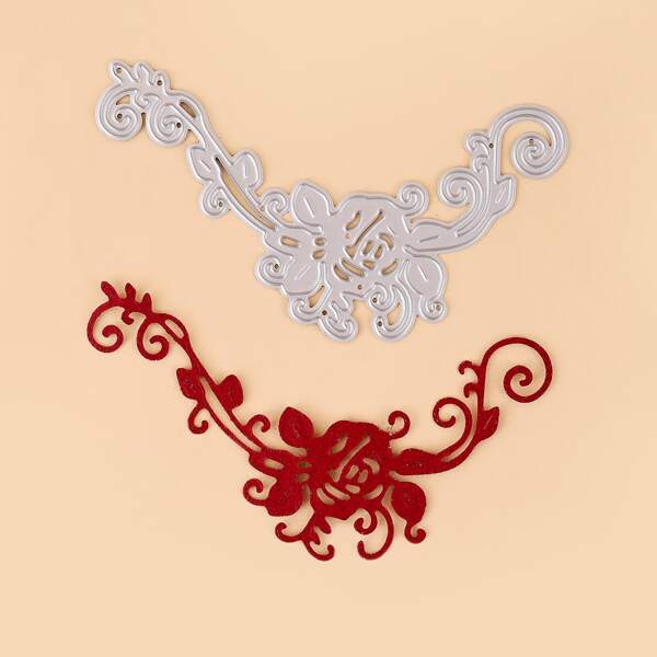 

1pc DIY Cutting Die, Silver