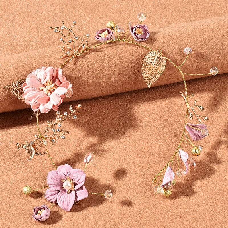 

Flower Decor Hair Accessory, Purple