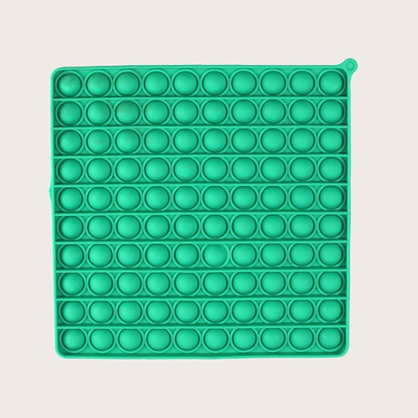

1pc Solid Color Push Pop Bubble, Green