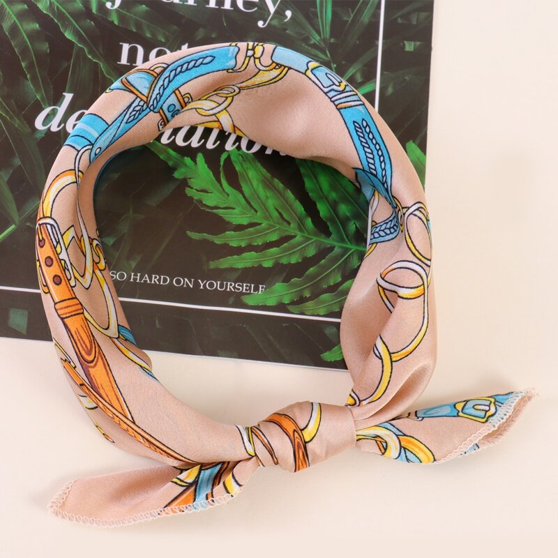 

1pc Chain Pattern Scarf, Multicolor