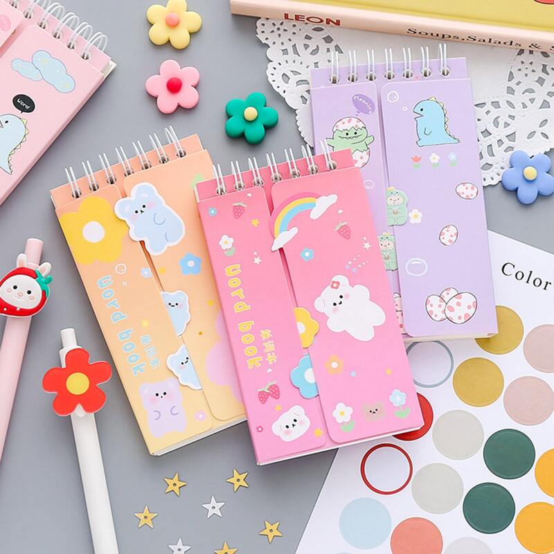 

1pc Random Cartoon Notebook, Multicolor