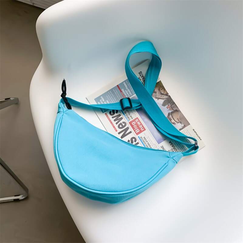 

Simple Crossbody Bag, Blue