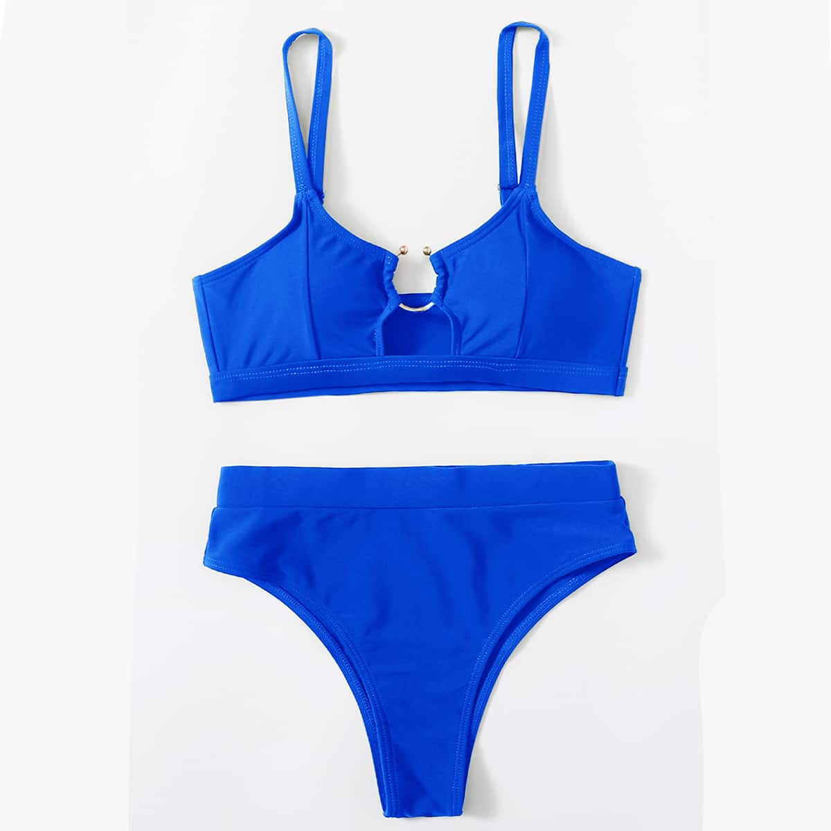 

Ring Linked Bikini Swimsuit, Blue