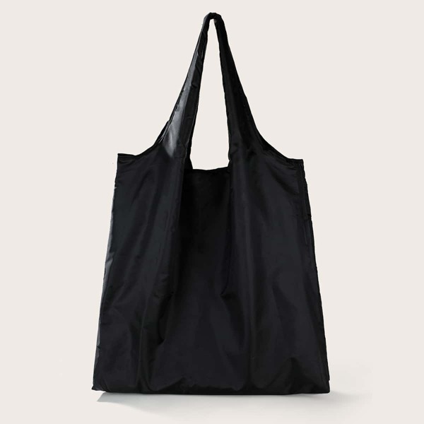 

Large Capacity Shopper Bag, Black
