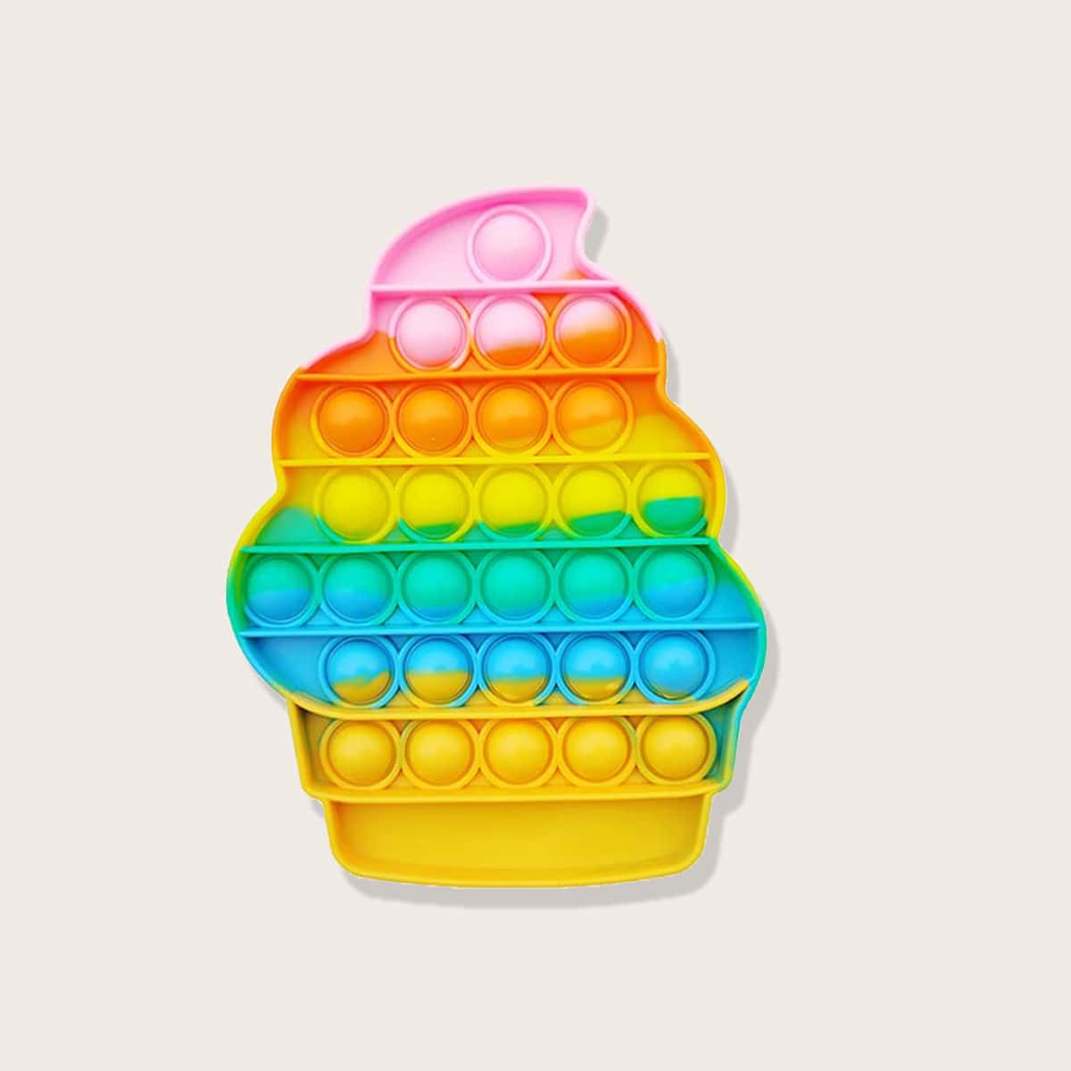 

1pc Random Ice Cream Stress Relief Bubble Toy, Multicolor