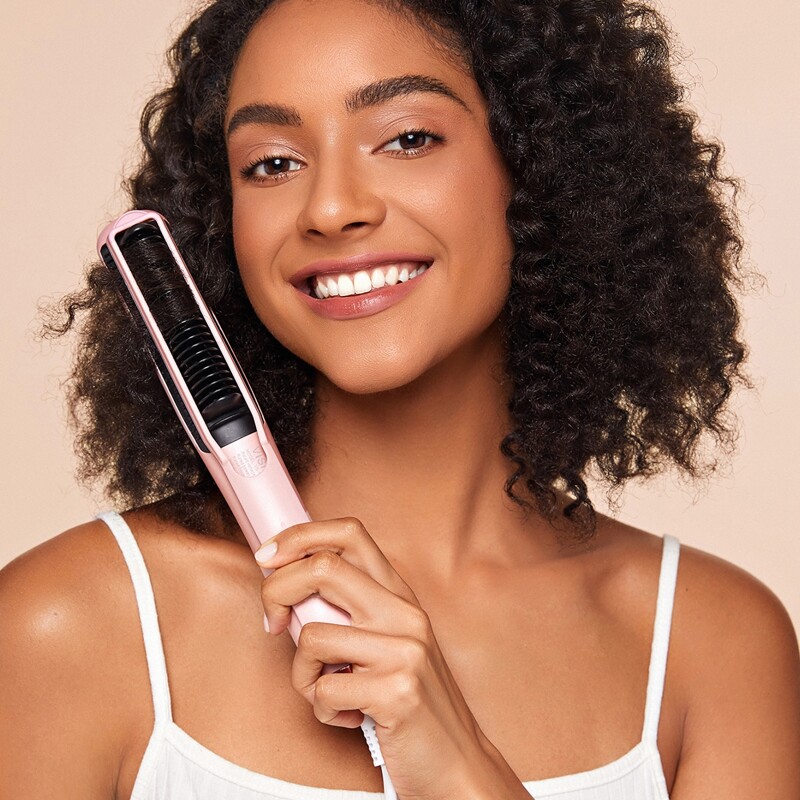 

Electric Hair Comb, Pink