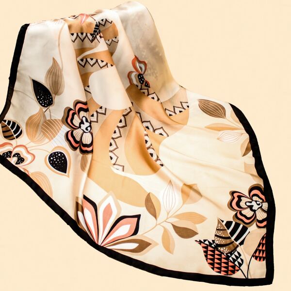

Flower Print Bandana, Multicolor