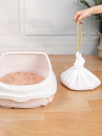 7pcs Cat Litter Bag