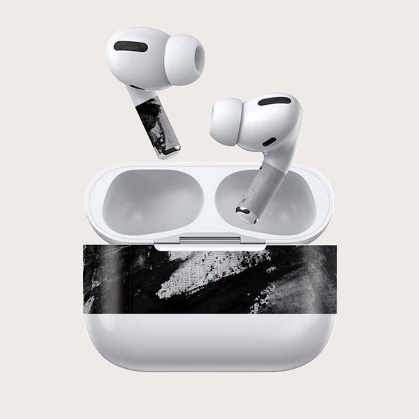 

1 лист наклейка для Airpods Pro с графическим принтом, Многоцветный