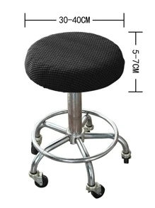 Bìa phân co giãn màu rắn - màu đen - Xem 2