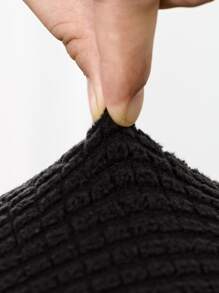 Bìa phân co giãn màu rắn - màu đen - Xem 4