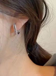 Geometric Hoop Earrings