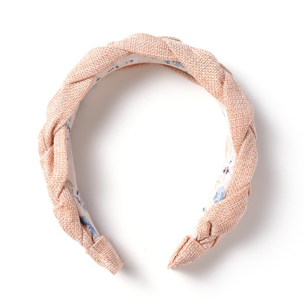 

Simple Braided Headband, Pink