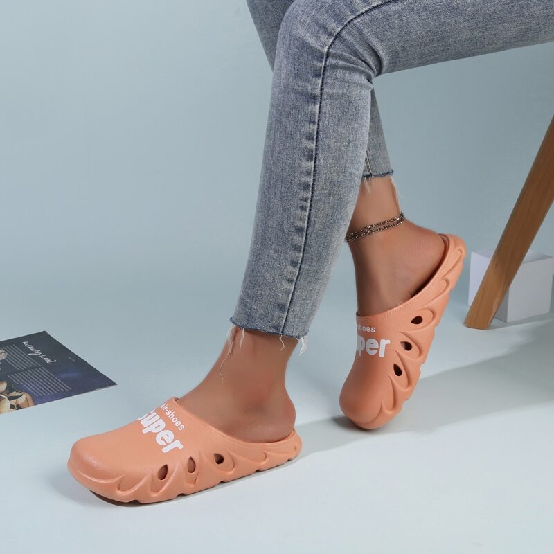

Letter Graphic Slides, Coral orange