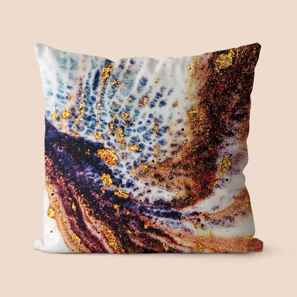 

Graphic Print Cushion Cover Without Filler, Multicolor