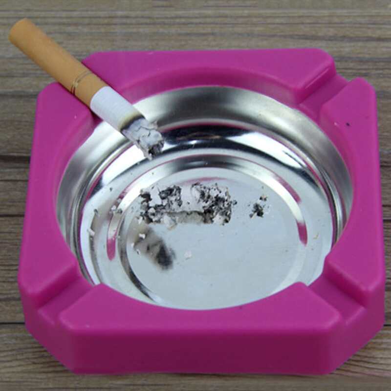 

1pc Random Color Ashtray, Multicolor