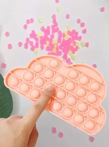 1 pieza Juguete antiestrés con diseño de nubes para niños, entretenimiento diario - Rosa - Ver 2