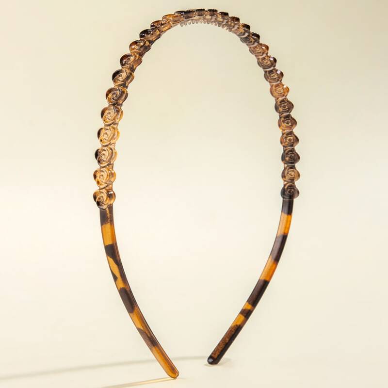 

Resin Hair Hoop, Brown