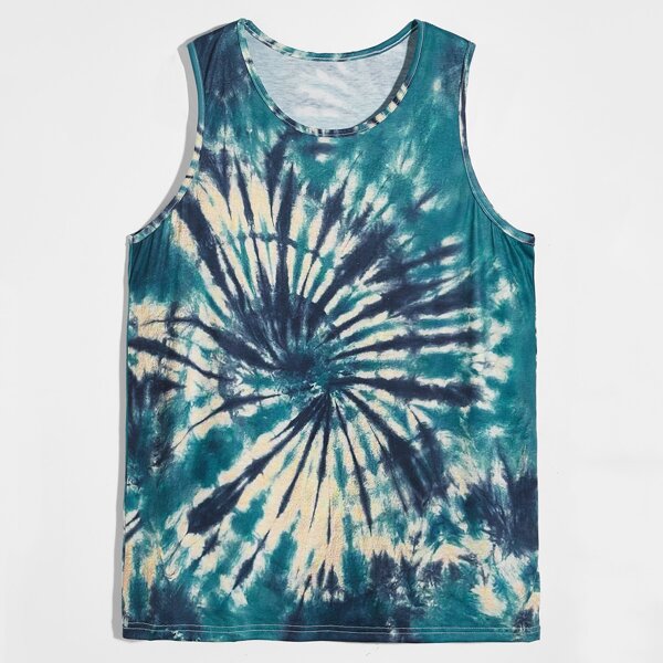 

Men Tie Dye Tank Top, Multicolor