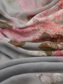 1 chiếc khăn quàng cổ in hoa thanh lịch theo phong cách Boho cho hoạt động ngoài trời và du lịch mùa đông thu - Nhiều màu - Xem 3