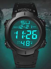 Relojes de hombre Negro Deportivo - Negro - Ver 1