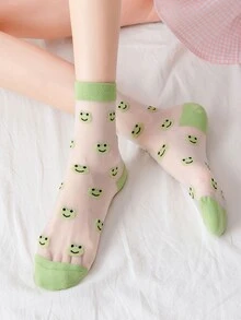 Vớ thuyền viên đồ họa hoạt hình - màu xanh lá - Xem 3