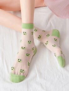 Vớ thuyền viên đồ họa hoạt hình - màu xanh lá - Xem 6