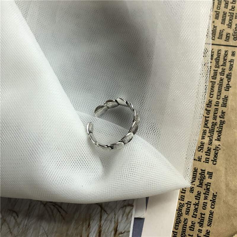 

Simple Cuff Ring, Silver