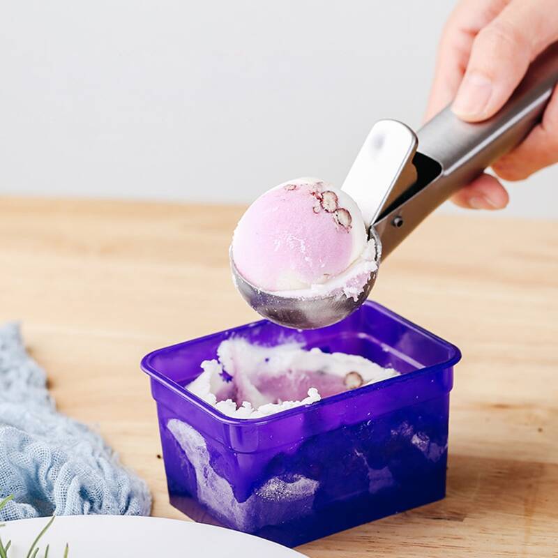 

1pc Stainless Steel Ice Cream Scoop, Silver