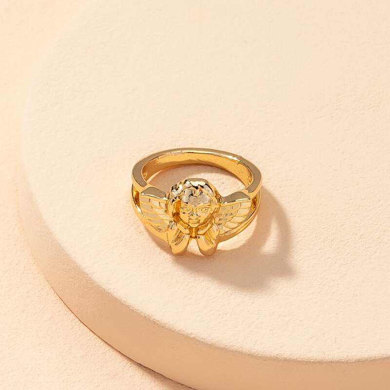 

1pc Angel Ring, Gold