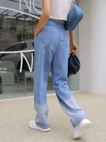 DAZY Quần jean Ombre - Rửa nhẹ - Xem 4