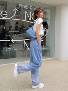 DAZY Quần jean Ombre - Rửa nhẹ - Xem 6