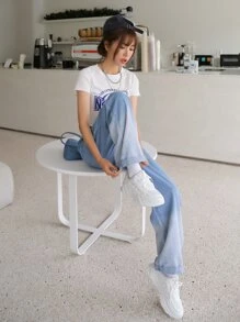 DAZY Quần jean Ombre - Rửa nhẹ - Xem 7
