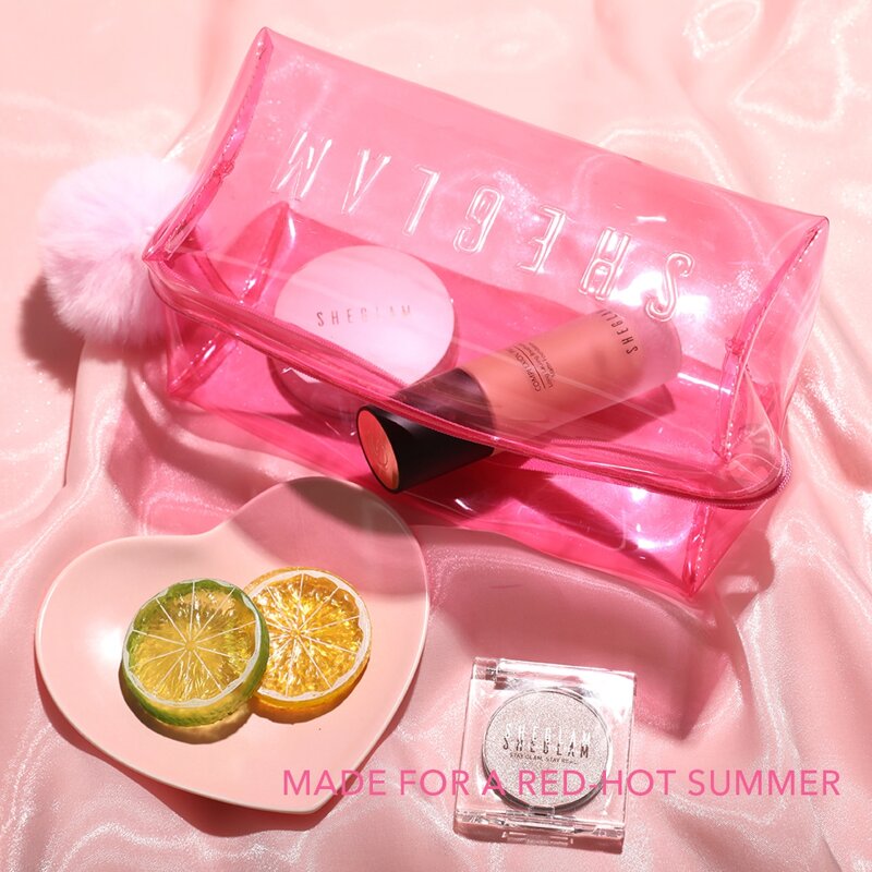 

So Jelly Waterproof Makeup Bag-Pink