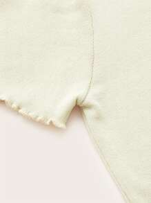 áo đan kích thước lớn Dây kéo màu trơn Giải trí - Màu be - Xem 4